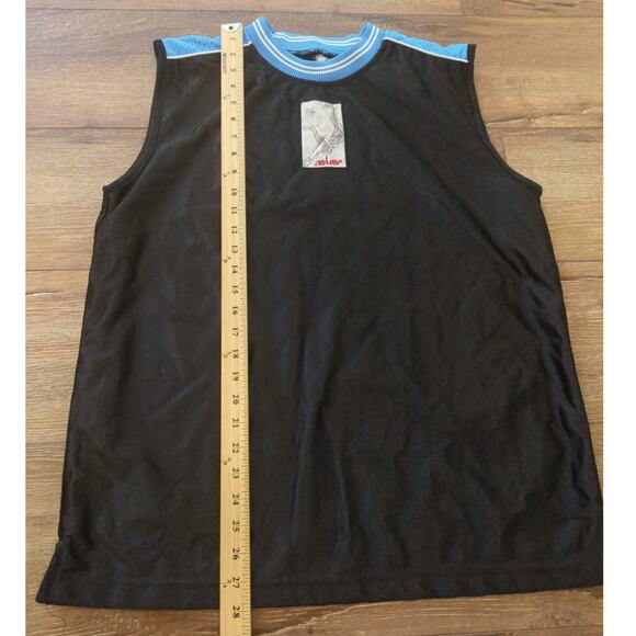 VTG And1 Men's XL Sleeveless Shiny Jersey Carmelo Basketball NBA Nuggets Y2K - Picture 4 of 8